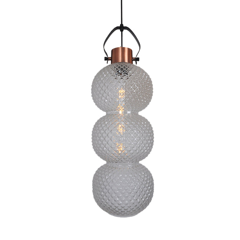 Modern Bubble Hanging Light: White/Chrome/Amber Glass, 1 Head Ceiling Suspension Lamp for Hallway