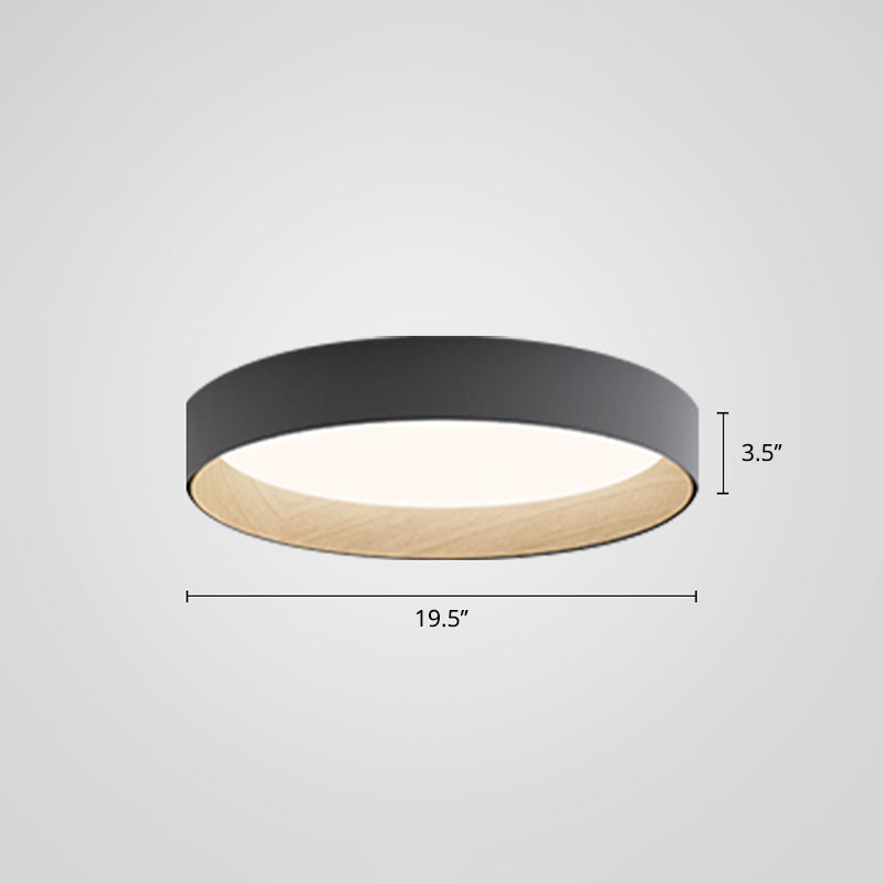 Nordic LED Ceiling Flush Mount Lamp with Acrylic Diffuser for Kitchen