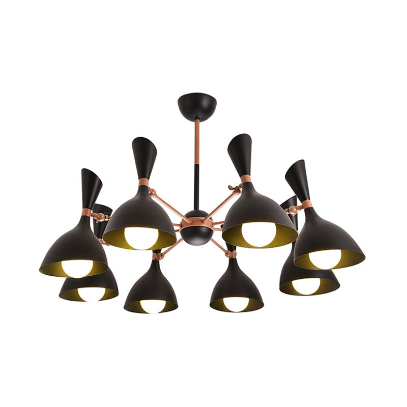 Contemporary Monochrome Kindergarten Pendant Chandelier for Living Room