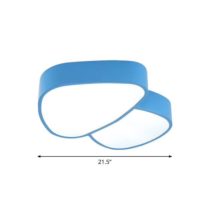 Kid's Mushroom LED Flush Mount Ceiling Light with Creative Acrylic Surface