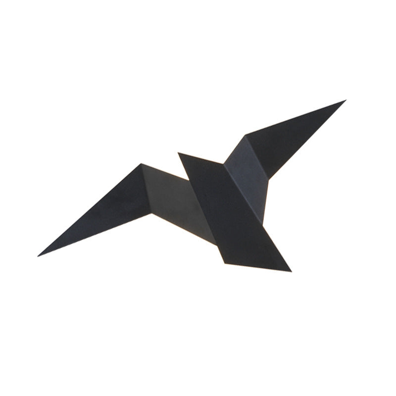 Artistic Metal Origami Bird LED Sconce for Living Room Wall