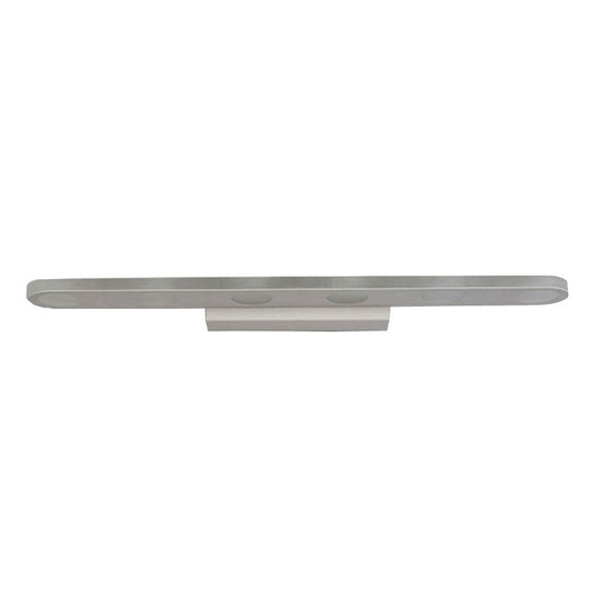 Sleek White LED Metal Bathroom Sconce Light Fixture: Simplicity at its Finest