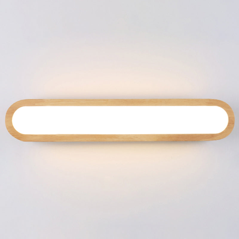 Sleek LED Wall Sconce with Acrylic Diffuser - Ideal for Hallways