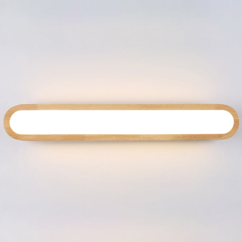 Sleek LED Wall Sconce with Acrylic Diffuser - Ideal for Hallways