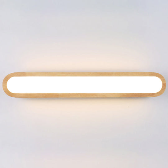 Sleek LED Wall Sconce with Acrylic Diffuser - Ideal for Hallways