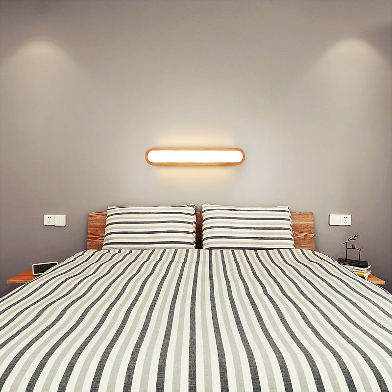 Sleek LED Wall Sconce with Acrylic Diffuser - Ideal for Hallways