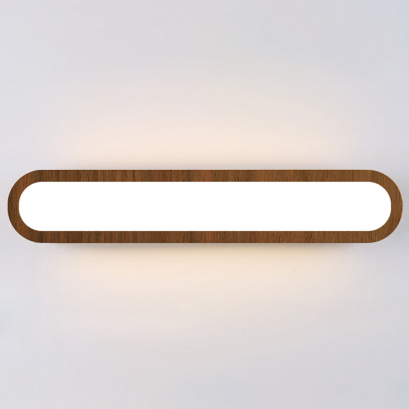 Sleek LED Wall Sconce with Acrylic Diffuser - Ideal for Hallways