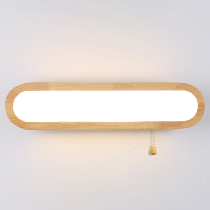 Sleek LED Wall Sconce with Acrylic Diffuser - Ideal for Hallways
