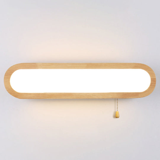 Sleek LED Wall Sconce with Acrylic Diffuser - Ideal for Hallways