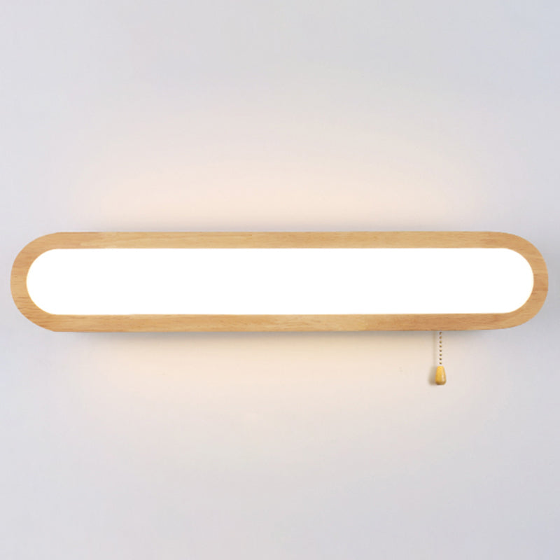 Sleek LED Wall Sconce with Acrylic Diffuser - Ideal for Hallways