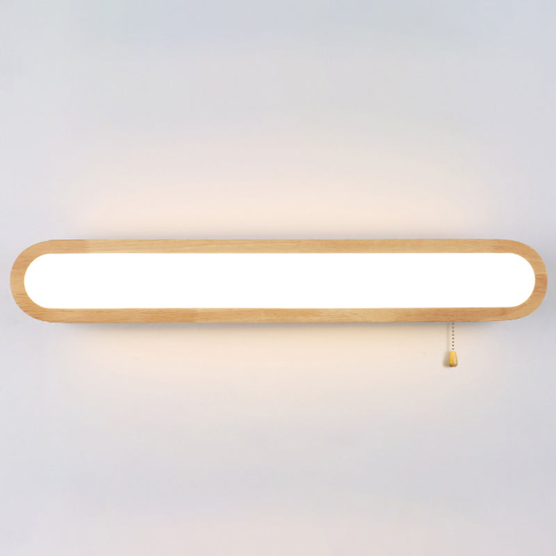 Sleek LED Wall Sconce with Acrylic Diffuser - Ideal for Hallways