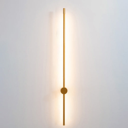 Minimalist LED Stair Sconce: Slim Aluminum Wall Light Fixture