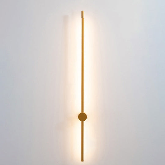 Minimalist LED Stair Sconce: Slim Aluminum Wall Light Fixture