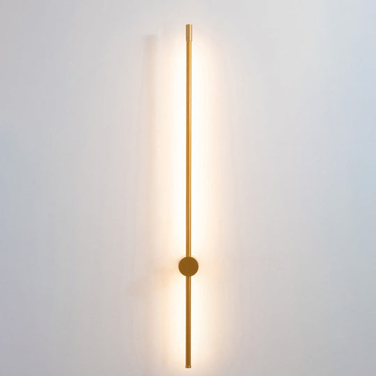 Minimalist LED Stair Sconce: Slim Aluminum Wall Light Fixture