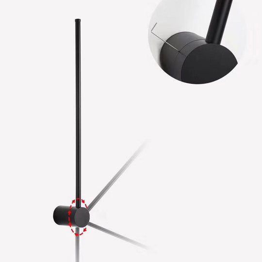 Minimalist LED Stair Sconce: Slim Aluminum Wall Light Fixture