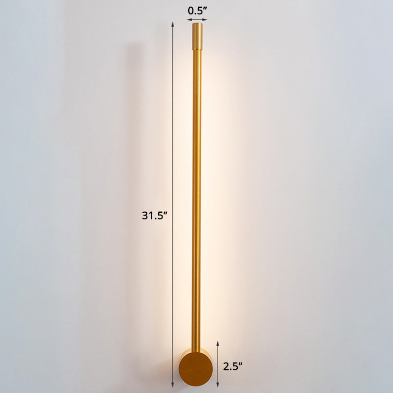 Minimalist LED Stair Sconce: Slim Aluminum Wall Light Fixture