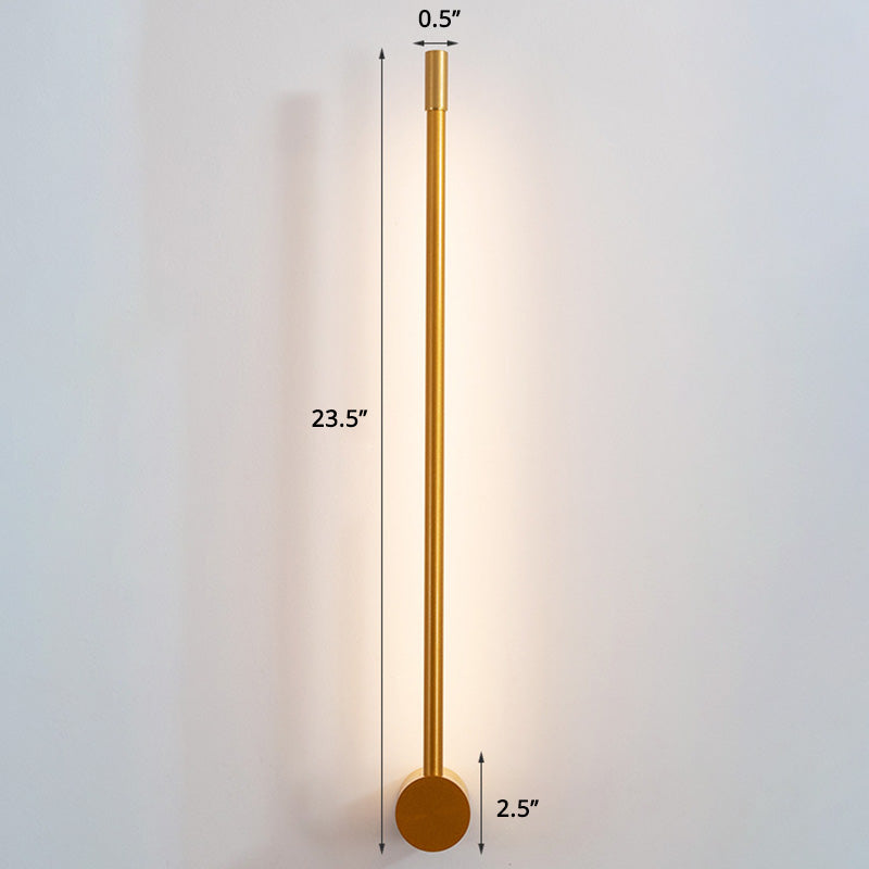 Minimalist LED Stair Sconce: Slim Aluminum Wall Light Fixture