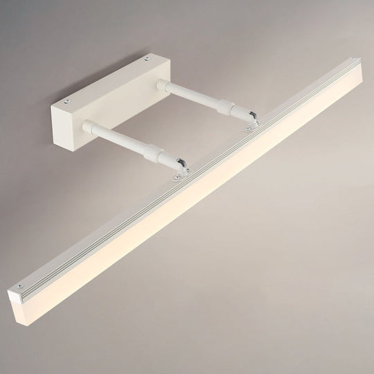 Sleek LED Mirror Light: Extendable & Wall-Mounted, Ideal for Bathrooms