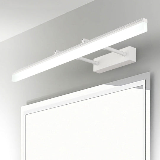Sleek LED Mirror Light: Extendable & Wall-Mounted, Ideal for Bathrooms