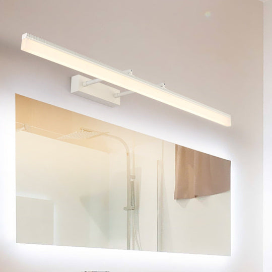 Sleek LED Mirror Light: Extendable & Wall-Mounted, Ideal for Bathrooms