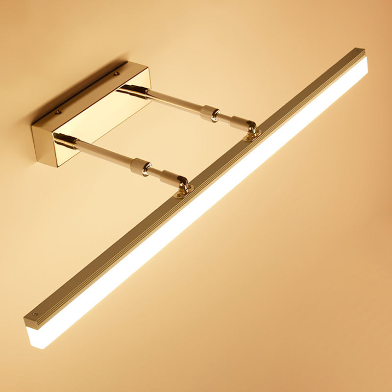 Sleek LED Mirror Light: Extendable & Wall-Mounted, Ideal for Bathrooms