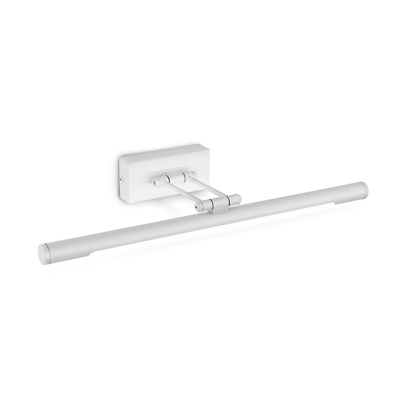 Vintage Rotatable Tubular Vanity Wall Sconce - Metal LED Wall Mount Lighting