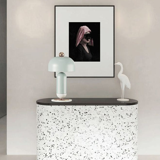 Mushroom Table Lamp - Macaron Style Metal, 2 Lights - Perfect Night Light for Girls Bedroom