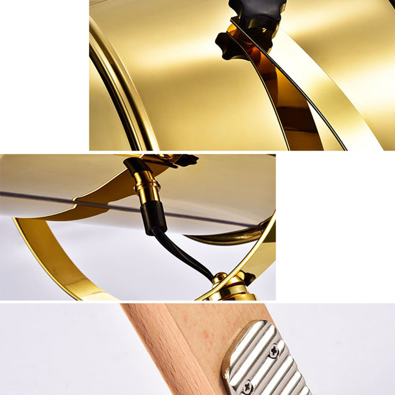 Tripod Spotlight Floor Lamp - Stainless Steel Standing Light - Industrial Design