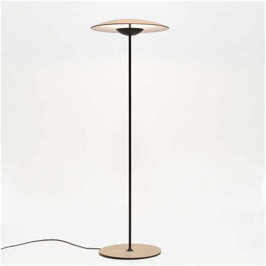 Minimalist Flying Saucer LED Floor Lamp - Creative Metal Bedside Light