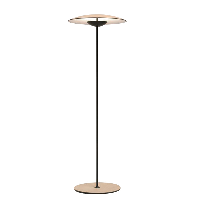 Minimalist Flying Saucer LED Floor Lamp - Creative Metal Bedside Light