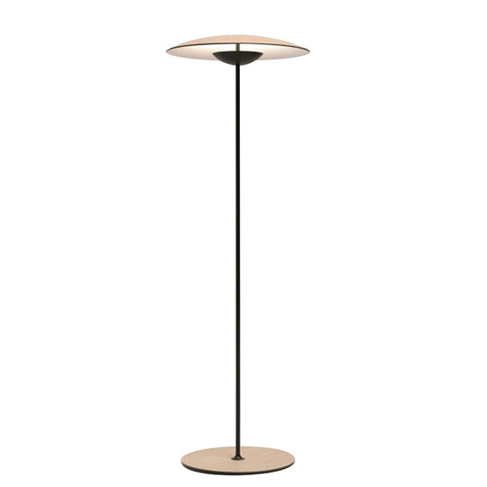 Minimalist Flying Saucer LED Floor Lamp - Creative Metal Bedside Light