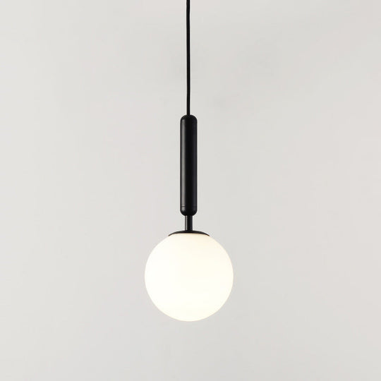 Contemporary Glass Pendant Light for Lounge
