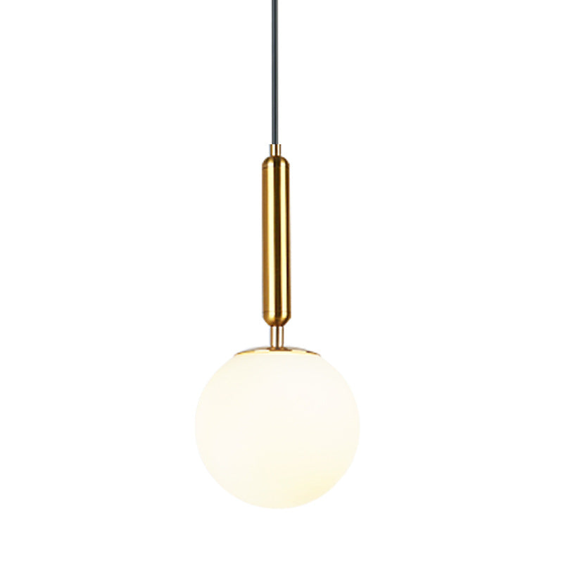 Contemporary Glass Pendant Light for Lounge