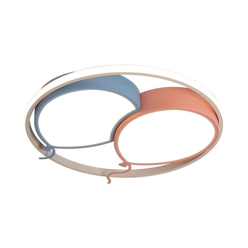 Kids Balloon Ceiling Mount Light - Acrylic LED Ceiling Lamp for Nursing Room