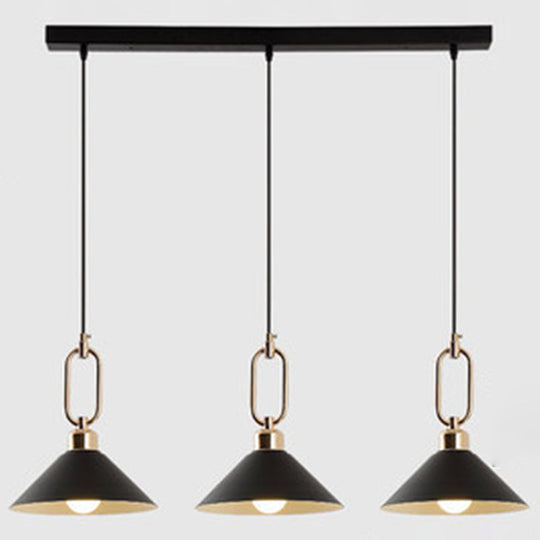 Modern Macarons Umbrella Pendant Light with Metal Ring - Stylish Metal Pendant Lighting
