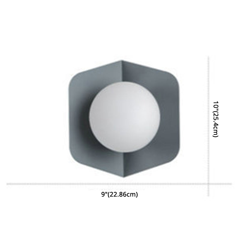 Nordic Modern Macaroon Metal LED Sconce - Stylish Indoor Decoration