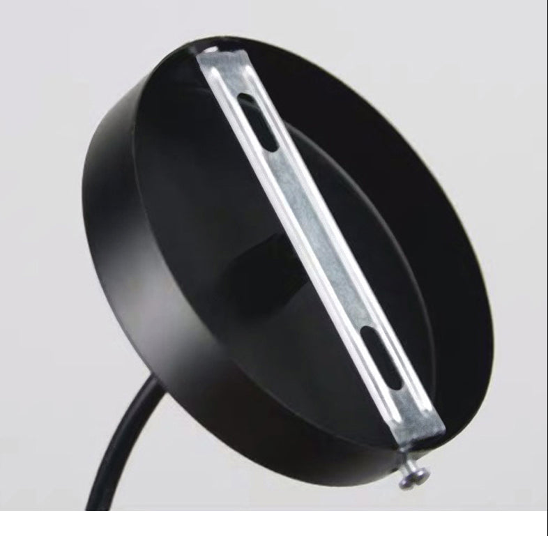 Modern Pendant Light Fixture - Stylish Down Lighting for Dining Room with Pumpkin Glass Shade