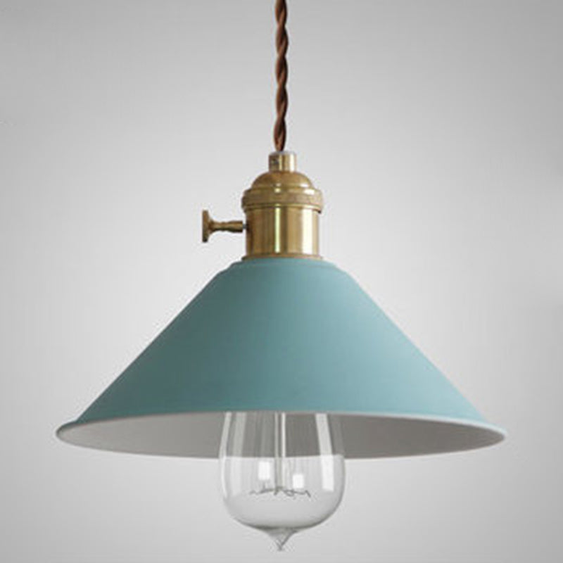 Tapered Metal Pendant Lamp for Modern Dining Room Lighting