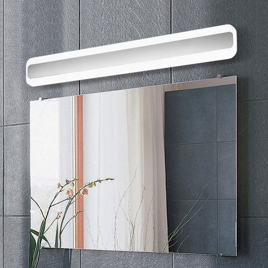 Waterproof LED Wall Mount Light Fixture - Nordic Acrylic Vanity Sconce for Bathrooms