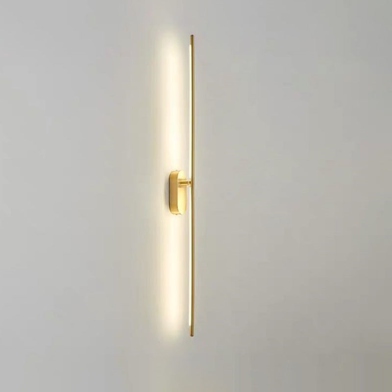 Modern Metal Wall Lamp for Bedroom & Living Room - Linear Strip Wall Lighting