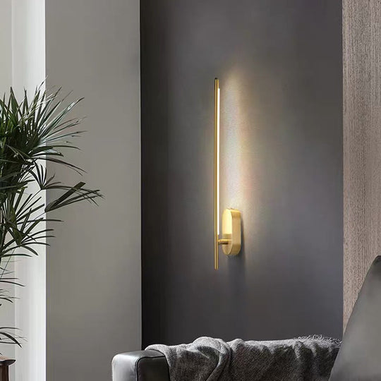 Modern Metal Wall Lamp for Bedroom & Living Room - Linear Strip Wall Lighting