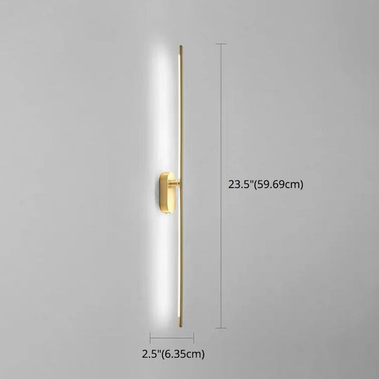 Modern Metal Wall Lamp for Bedroom & Living Room - Linear Strip Wall Lighting