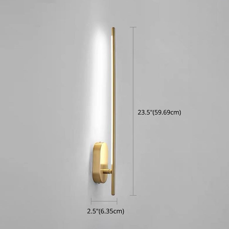 Modern Metal Wall Lamp for Bedroom & Living Room - Linear Strip Wall Lighting