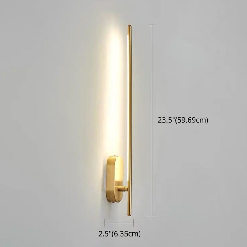 Modern Metal Wall Lamp for Bedroom & Living Room - Linear Strip Wall Lighting