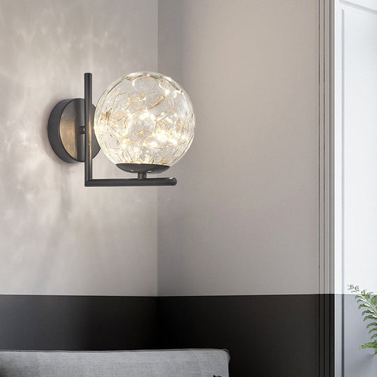Star Light Wall Sconce: 1-Head Ambient Lighting for Bedroom