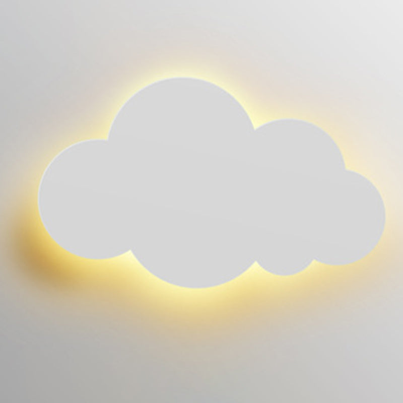 Colorful Cloud Macaroon Wall Light - Bedroom Acrylic Shade Lamp