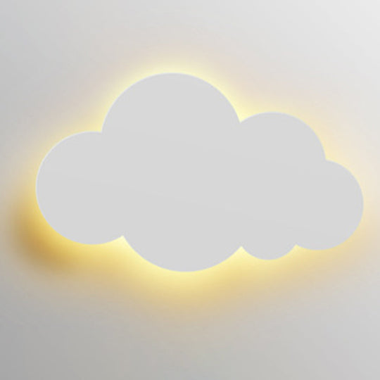 Colorful Cloud Macaroon Wall Light - Bedroom Acrylic Shade Lamp
