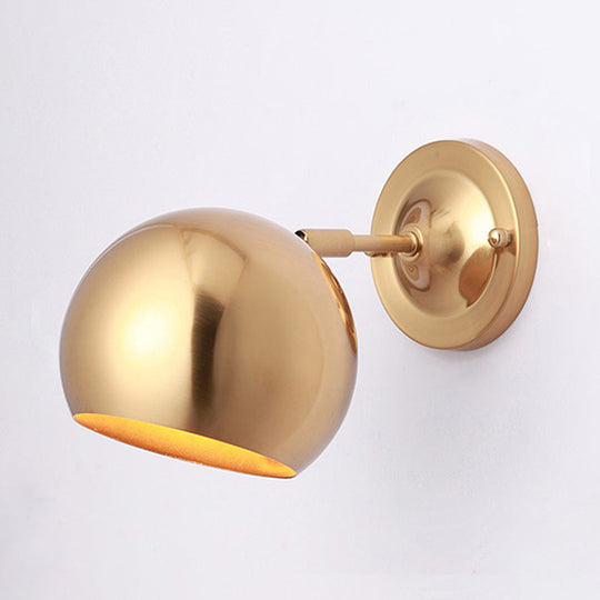 Postmodern Personality Wall Mounted Metal Wall Light for Bedroom