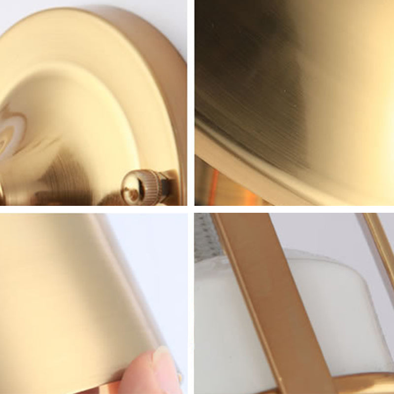 Postmodern Personality Wall Mounted Metal Wall Light for Bedroom