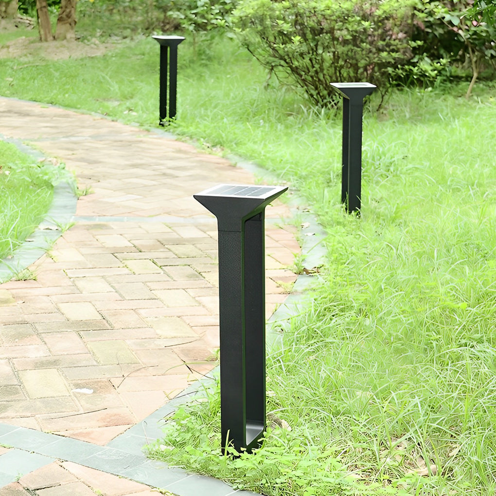 Elegant Solar Powered Waterproof LED Pathway Lights